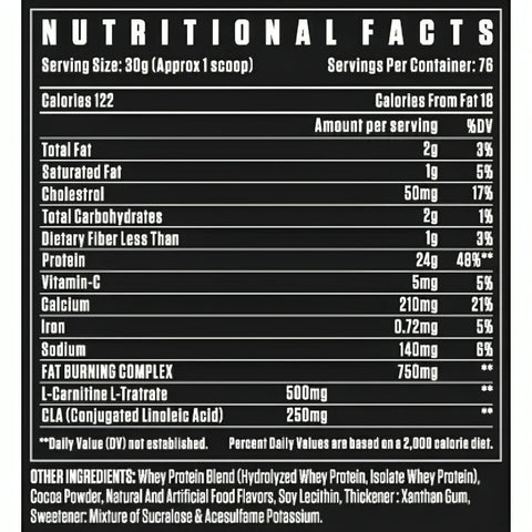 Dexter Jackson Black Series Anabolic Ripped Whey 5 Lbs