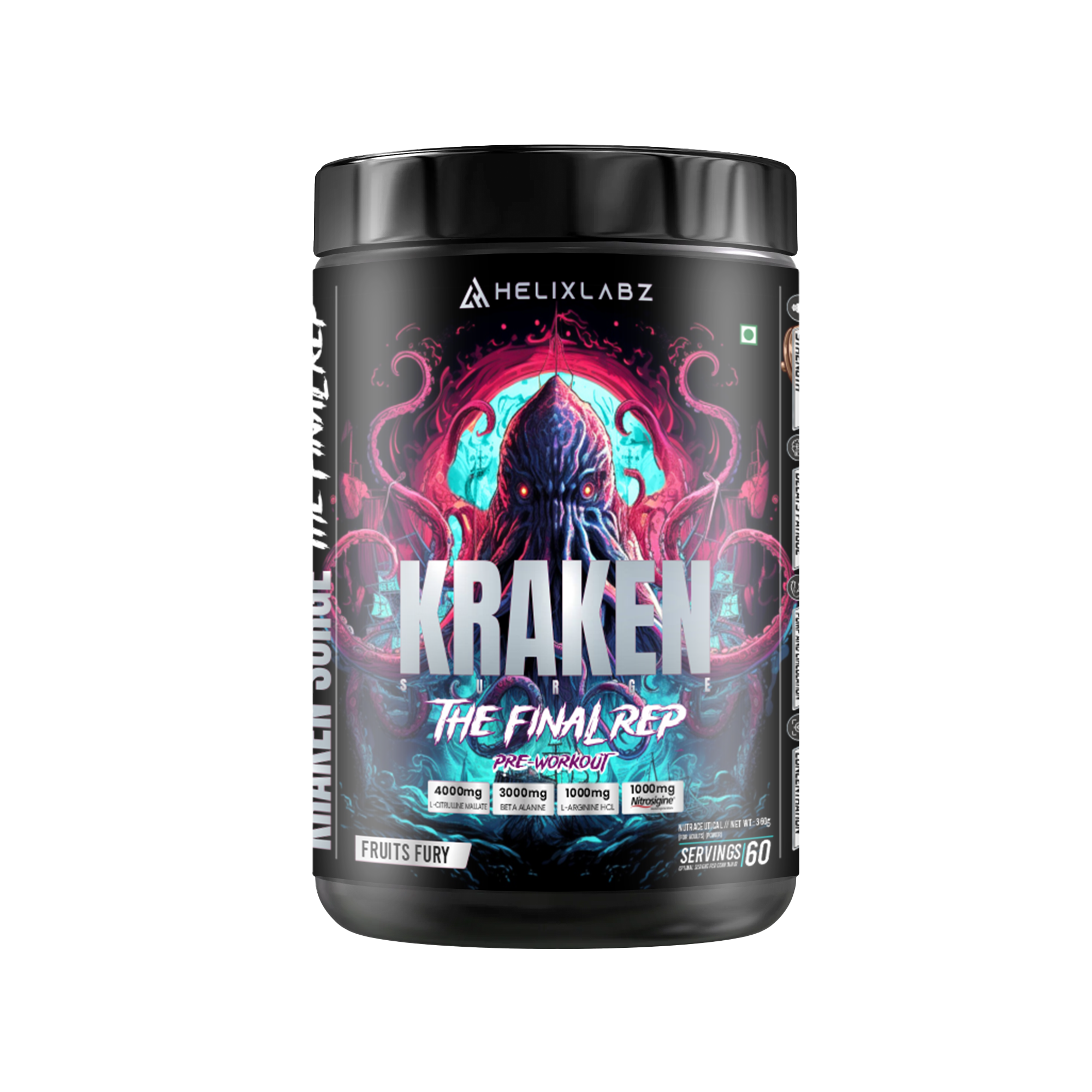 Helix Protein Powder Helix Labz Kraken Pre Workout Powder- 60 Servings – Health Labz