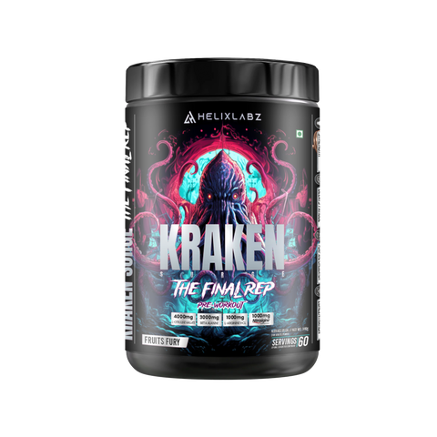 Helix Labz Kraken Pre Workout Powder- 60 Servings