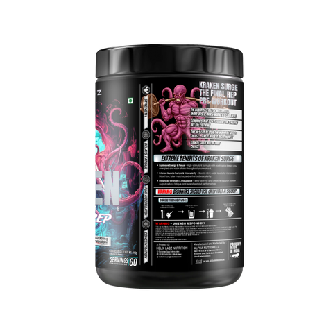 Helix Labz Kraken Pre Workout Powder- 60 Servings