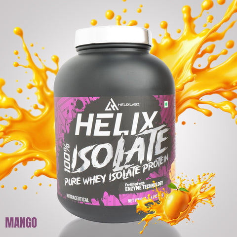 ISOLATE Pure 100% Whey Isolate Protein - Mango Twril (2Kg, 4.4Lbs) | High-Quality Whey Protein