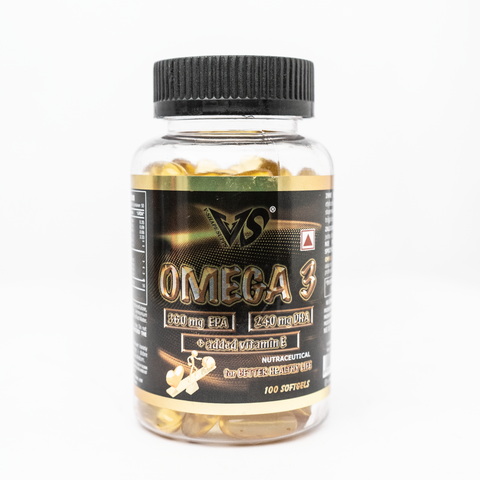 V-SHAPE Omega-3 (100 Soft gel) - V-Shape Supps