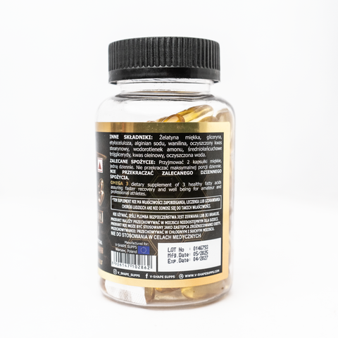 V-SHAPE Omega-3 (100 Soft gel) - V-Shape Supps