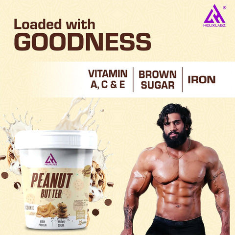 Helix Labz Cookies Special Peanut Butter – High Calorie, Protein-Rich Spread