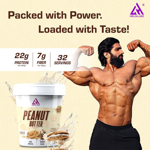 Helix Labz Cookies Special Peanut Butter – High Calorie, Protein-Rich Spread