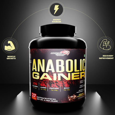 MG Anabolic Gainer Powder – 2.7Kg (6Lbs) | Advanced Weight Gain Formula