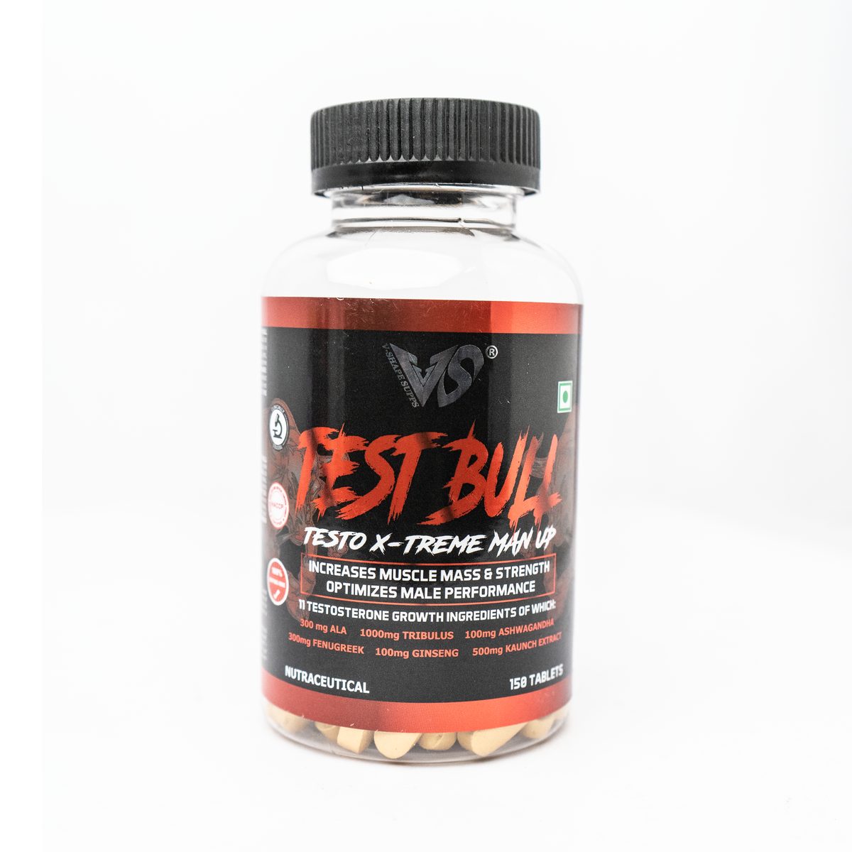 V-SHAPE Test Bull 150 Tab - V-Shape Supps