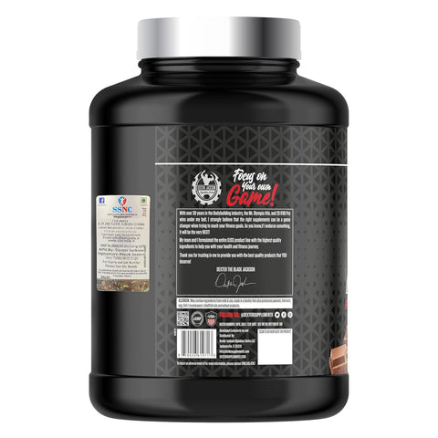 Dexter Jackson Black Series Turbo Whey (5 Lbs, 48 Serving, Chocolate Shake)