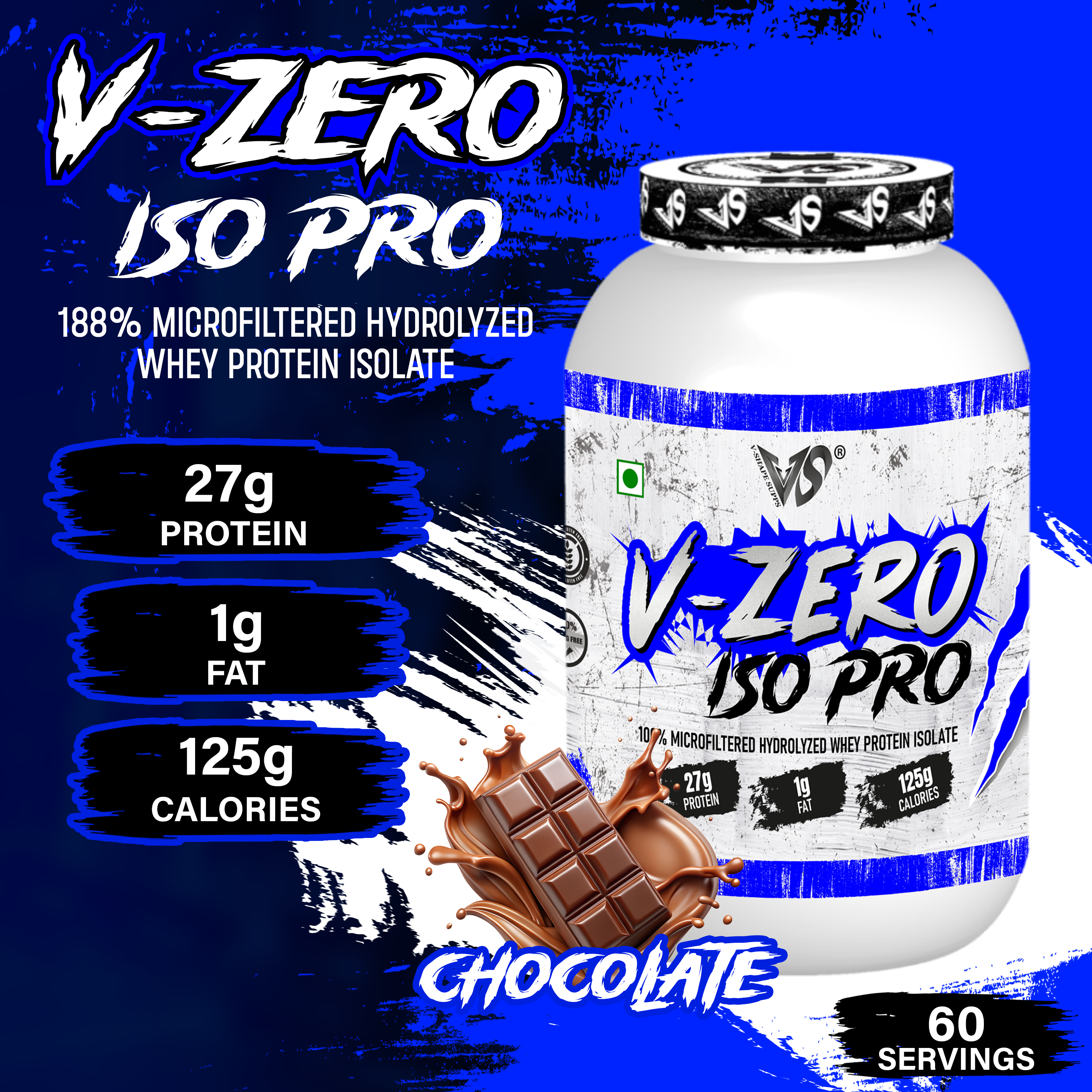 V-Shape V-Zero Isopro 2Kg - V-Shape Supps