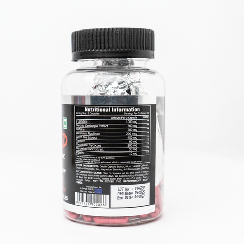 V-SHAPE V-Shred Extreme Thermogenic Fat Burner 90 Caps - V-Shape Supps